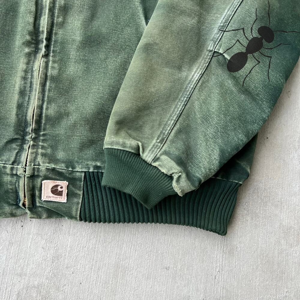Carhartt J14 SPC green santa fe work wear jacket - Picture 3 of 15